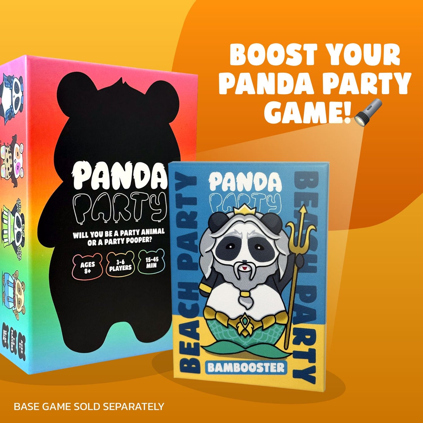 Panda Party Beach Party Bambooster