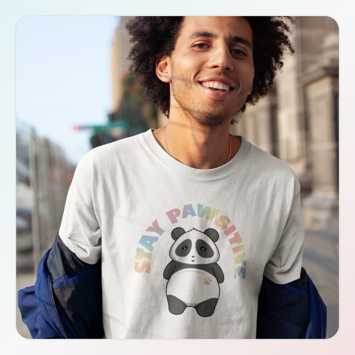Stay Pawsitive Unisex T-shirt