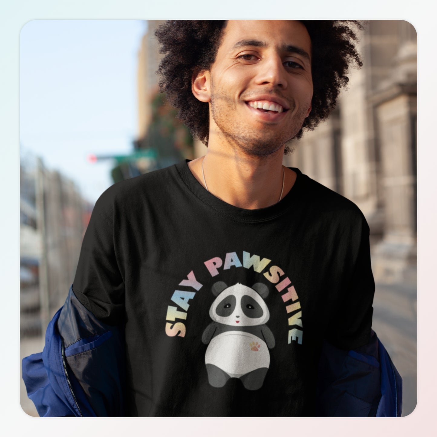 Stay Pawsitive Unisex T-shirt