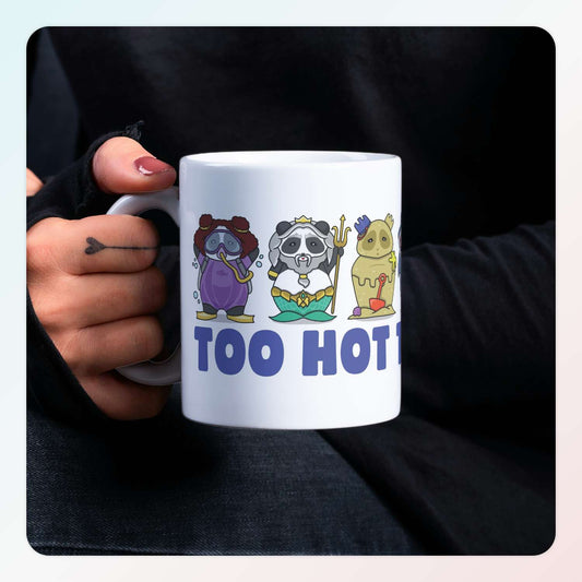 Too Hot to Bear Mug