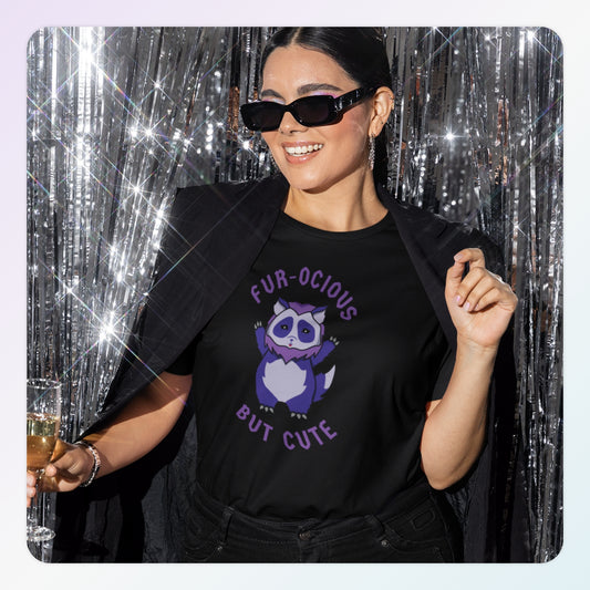 Fur-ocious But Cute Unisex T-shirt