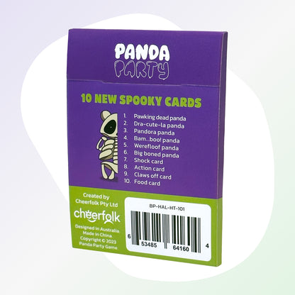 Panda Party Game + Halloween Booster Bundle of Four