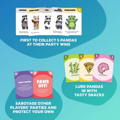 Panda Party Game + Halloween Booster Bundle