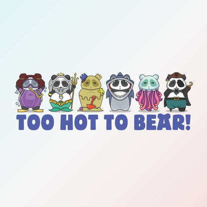 Too Hot to Bear Mug